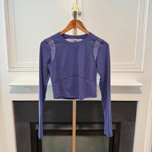 💙 CALIA Inspire Mesh Long Sleeve Top | Rich Blue | Size M 💙